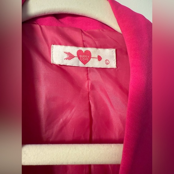 Buddy Love Elle Feather Trim Blazer - Picture 2 of 4